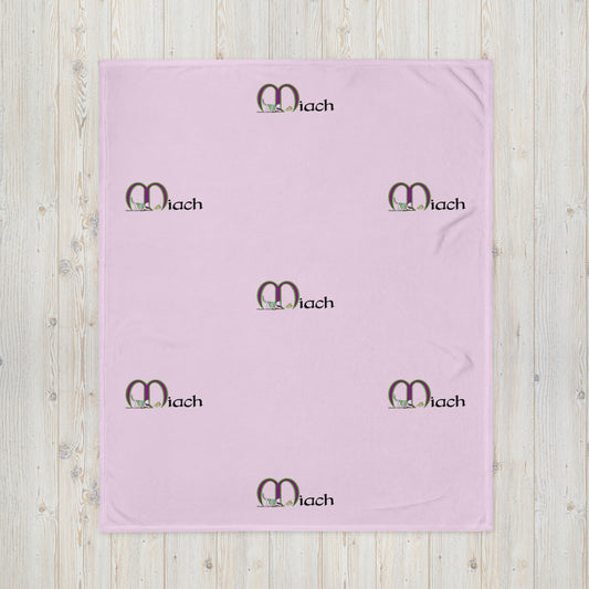 Miach (Mia) - Personalized Baby Blanket with Irish name Miach