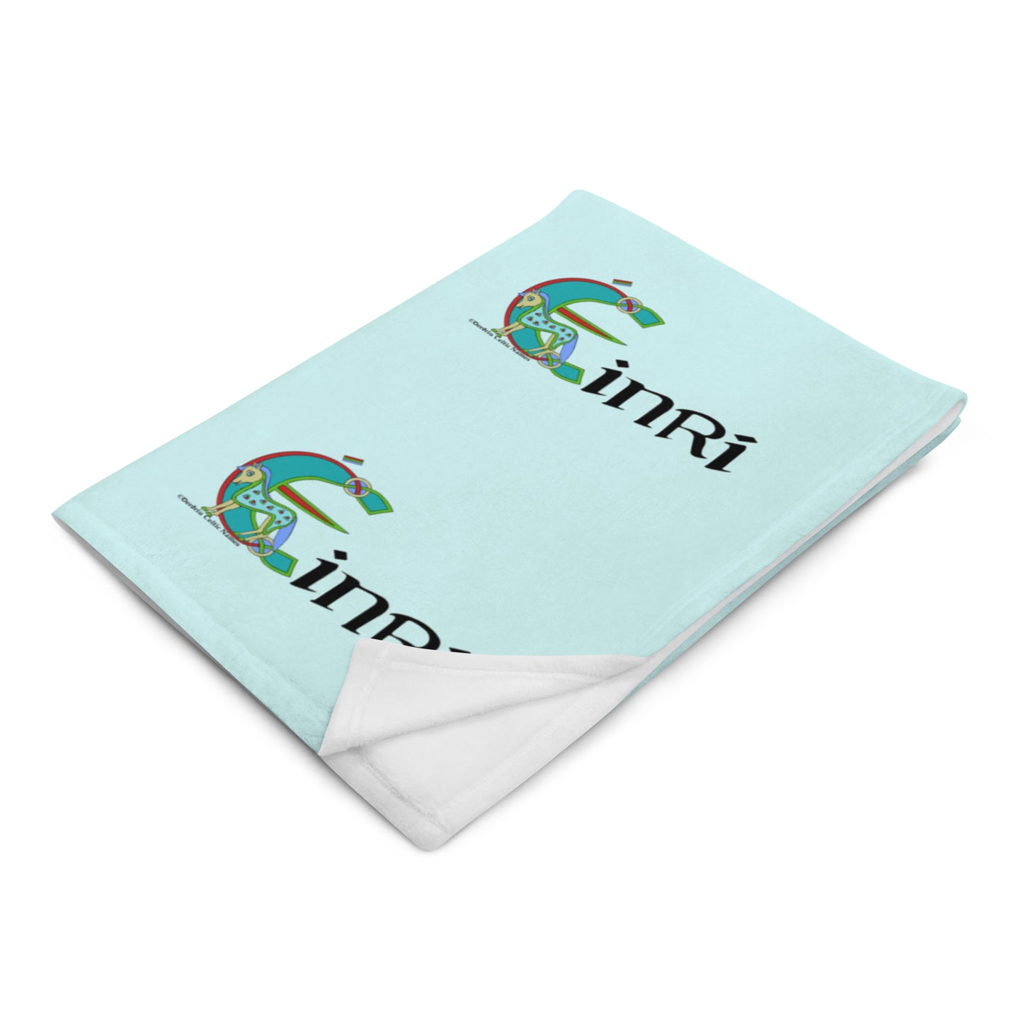 Éinrí (Henry) - Personalized Baby Blanket with Irish name Éinrí