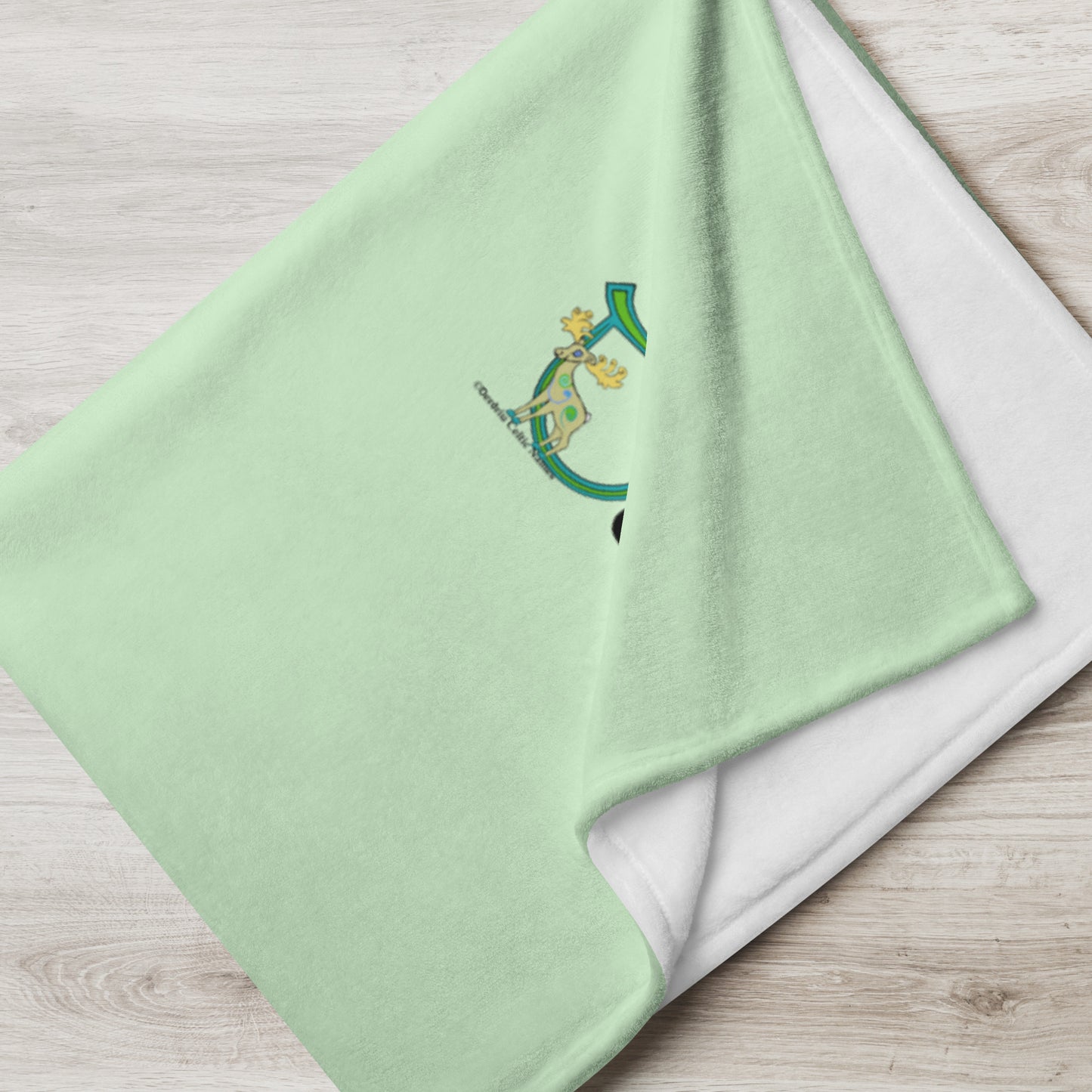 Dónal (Daniel) - Personalized Baby Blanket with Irish name Dónal