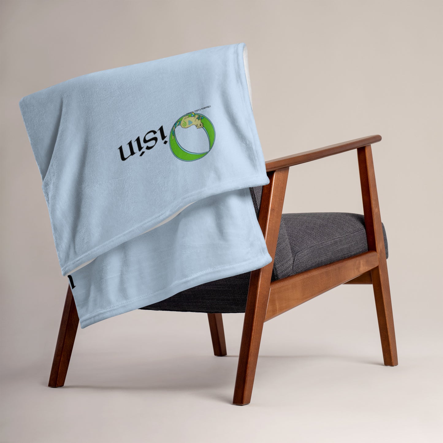 Oisín (Oisin) - Personalized Baby Blanket with Irish name Oisín