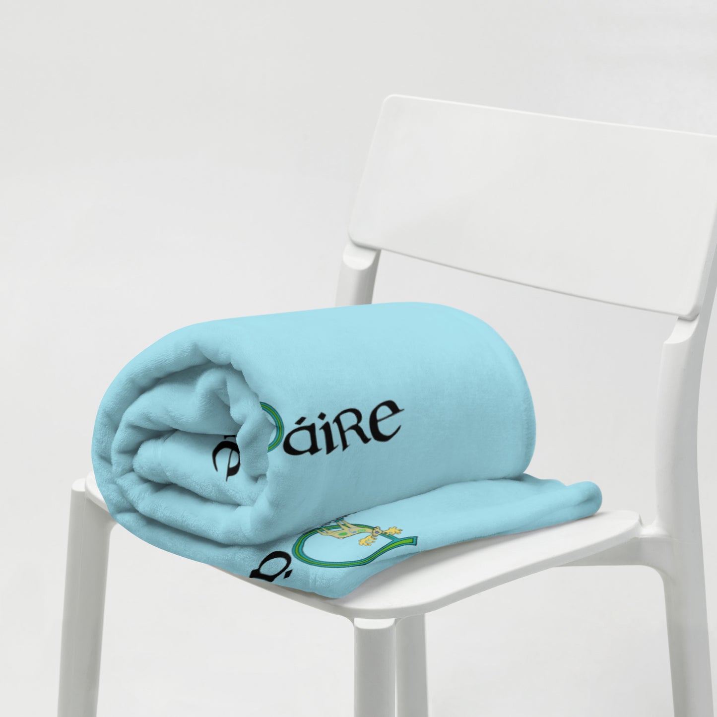 Dáire (Darragh)  - Personalized Baby Blanket with Irish name Dáire