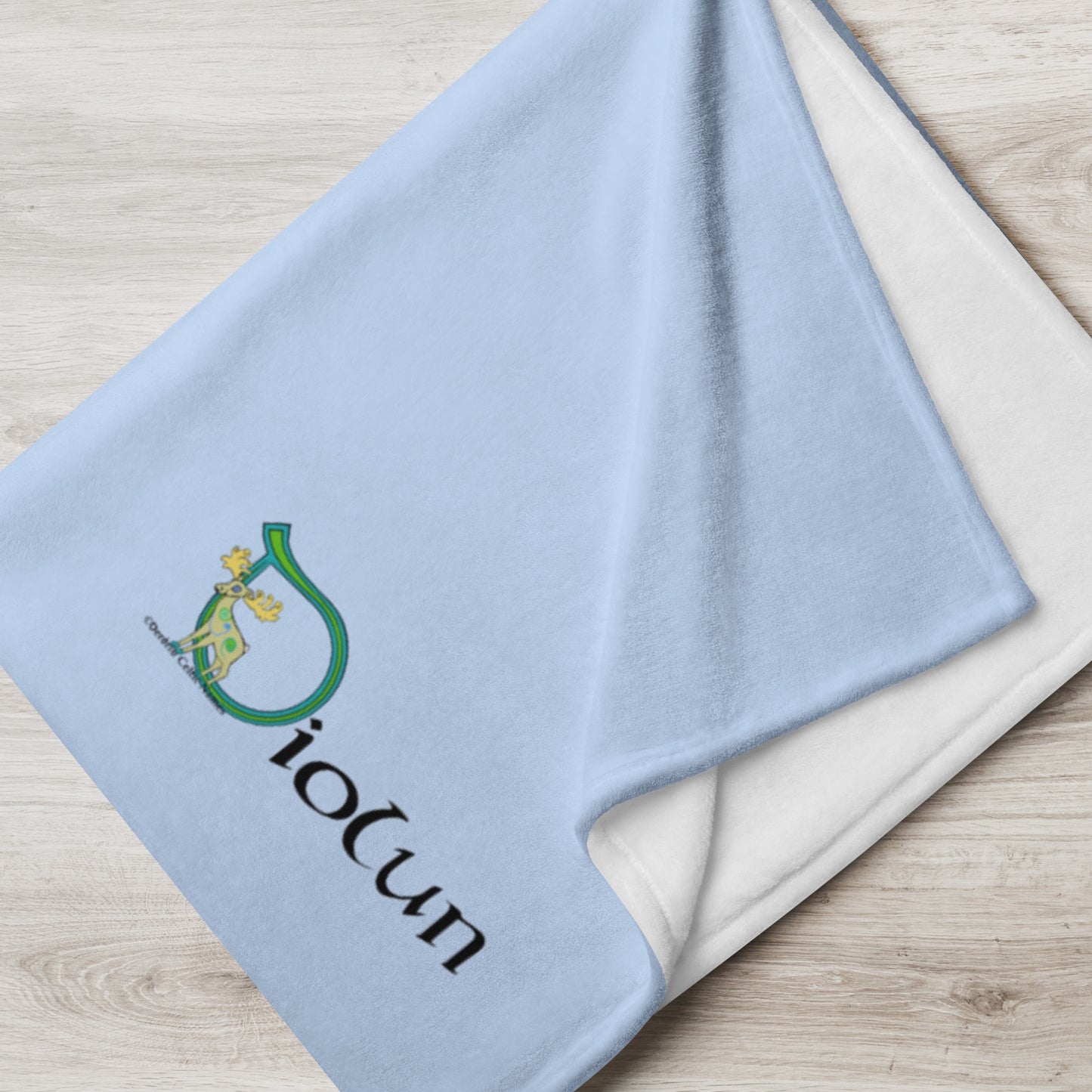 Diolun (Dylan) - Personalized Baby Blanket with Irish name Diolun