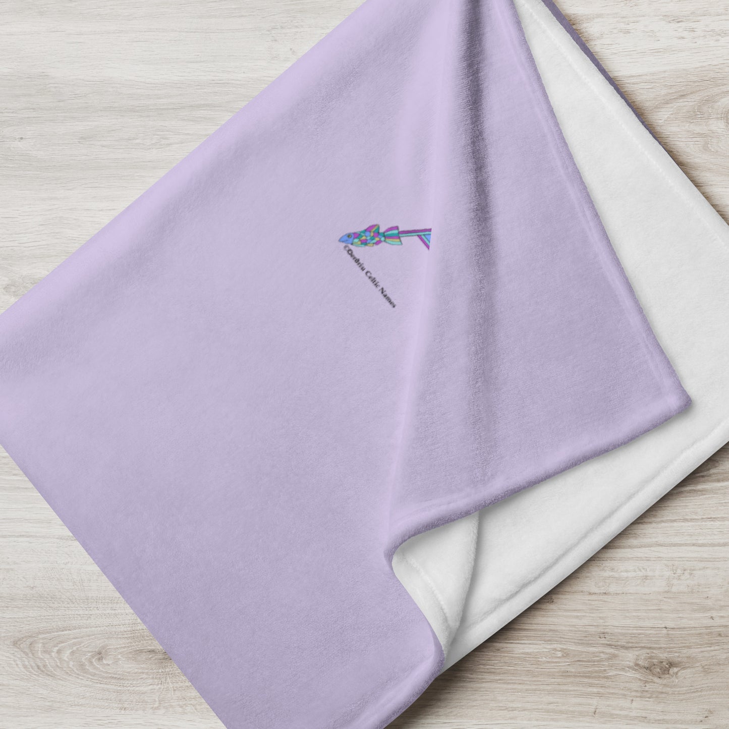 Aoibh (Eve) - Personalized Baby Blanket with Irish name Aoibh