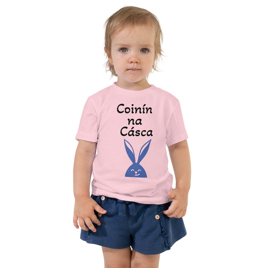 Coinín na Cásca (Easter Bunny) - Irish Language Easter Toddler Short Sleeve Tee