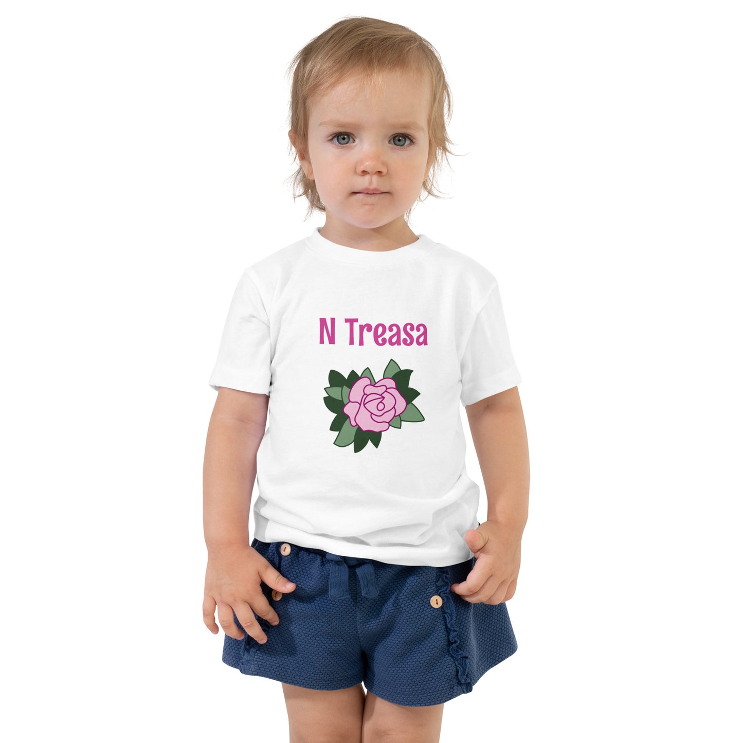 N Treasa (St Therese) Irish Language Toddler Short Sleeve T-shirt