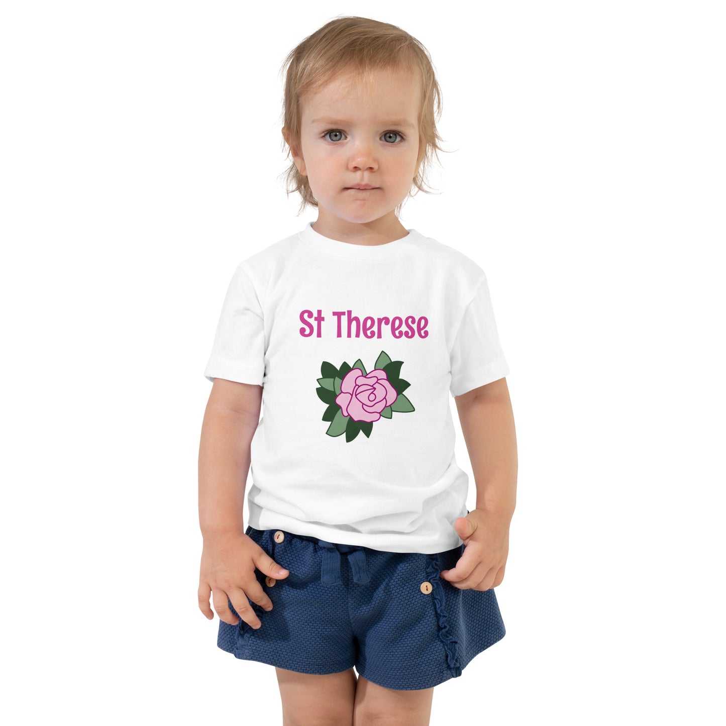 St Therese Toddler Short Sleeve T-shirt