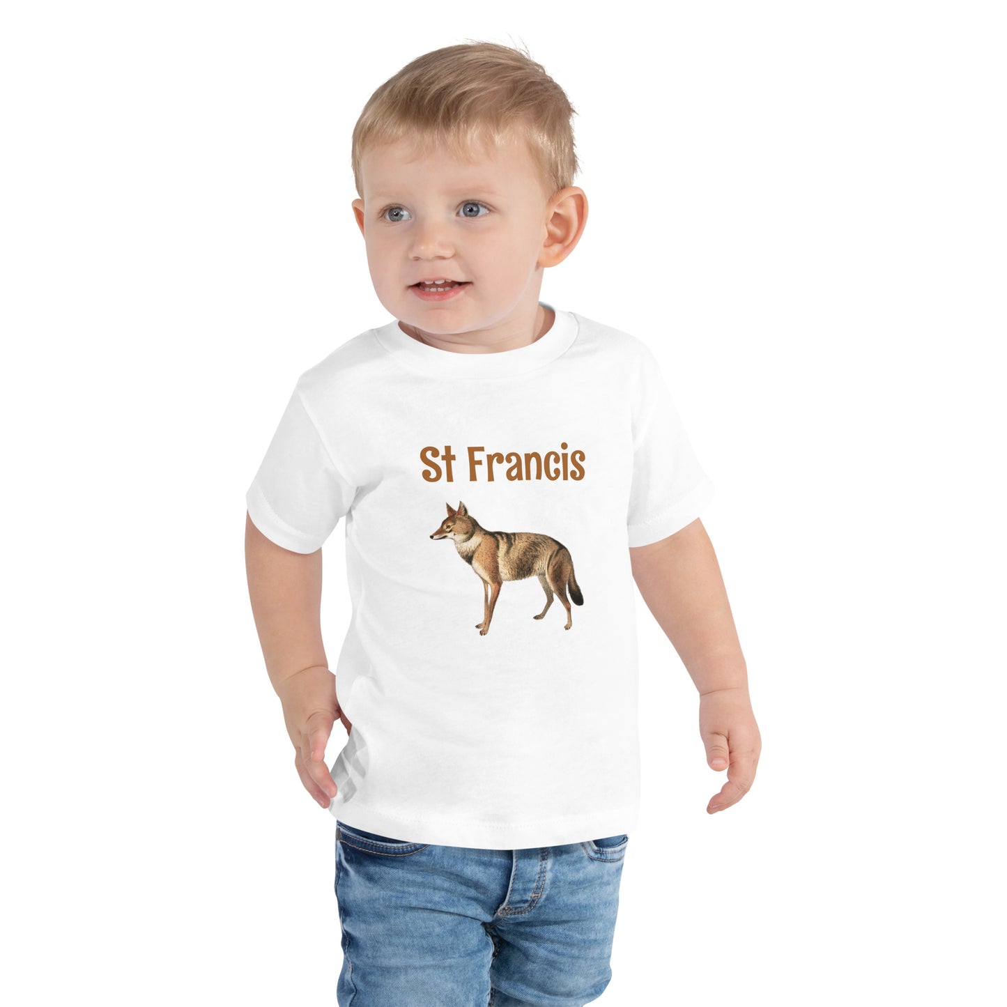 St Francis Toddler Short Sleeve T-shirt