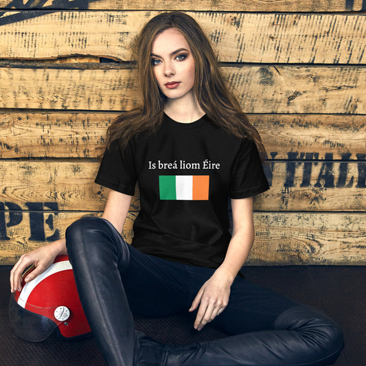 Is breá liom Éire (I love Ireland) - Personalized Irish Language St Patrick's Women's t-shirt