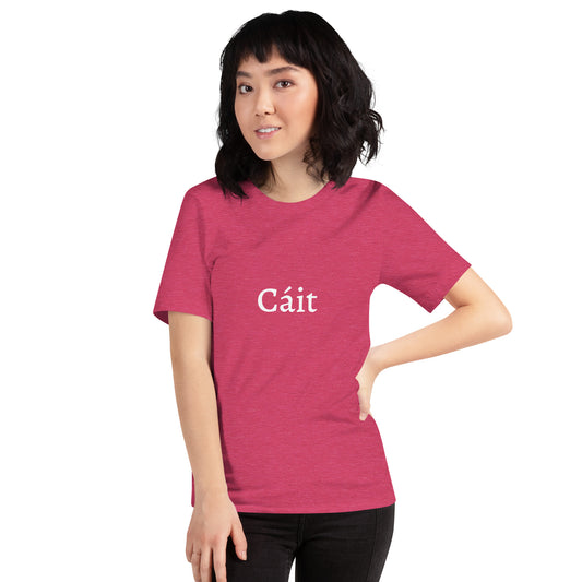 Cáit (Kate) Personalized Women's t-shirt