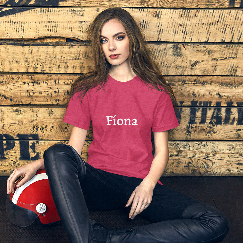 Fíona (Fiona) Personalized Women's t-shirt