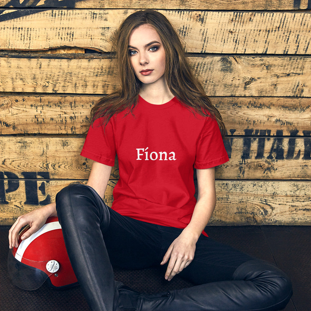 Fíona (Fiona) Personalized Women's t-shirt