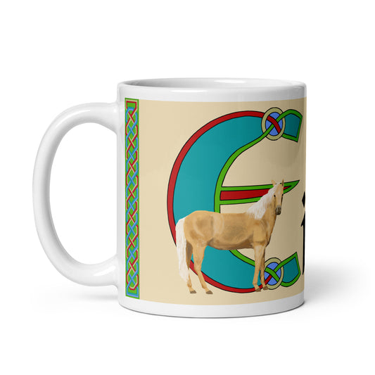 Eiric (Eric) - Personalized white glossy mug with the Irish name Eiric (Free Shipping)