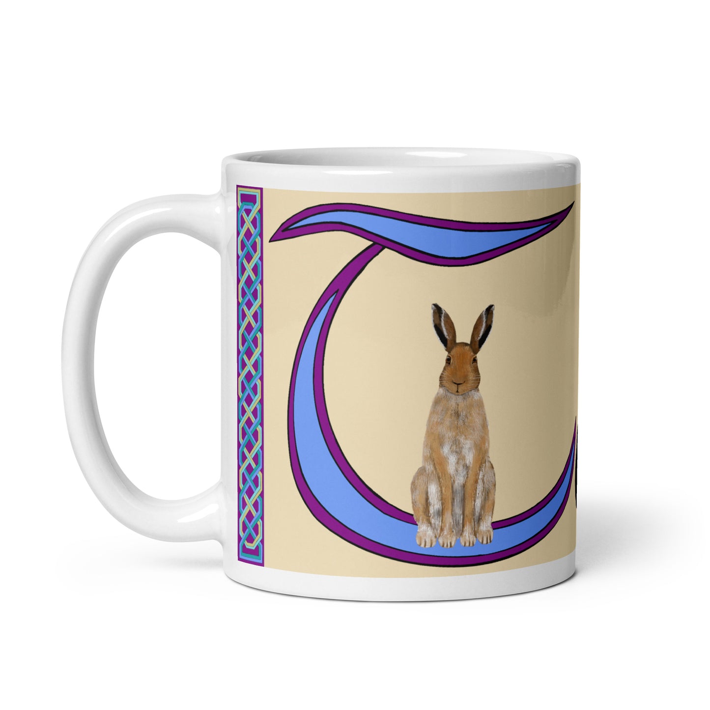 Tara - Personalized white glossy mug with Irish name Tara (Free Shipping)