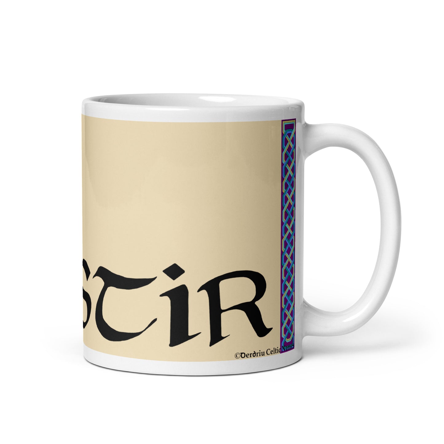 Eistir (Esther) - Personalized white glossy mug with Irish name Eistir (Free Shipping)