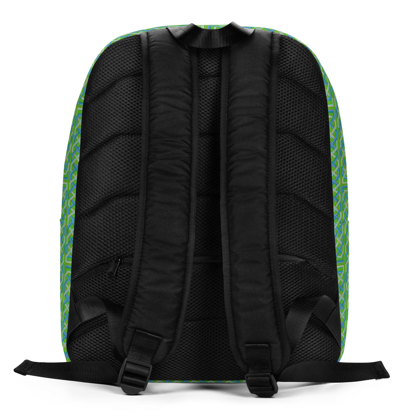 Celtic Peacock and Knotwork Minimalist Backpack (Kelly Green)