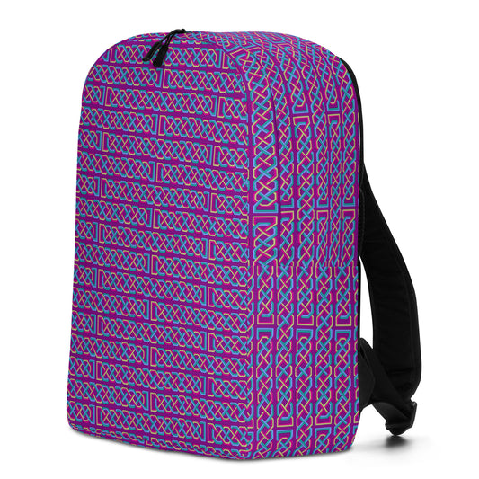 Celtic Knotwork Minimalist Backpack (Pink-Purple)