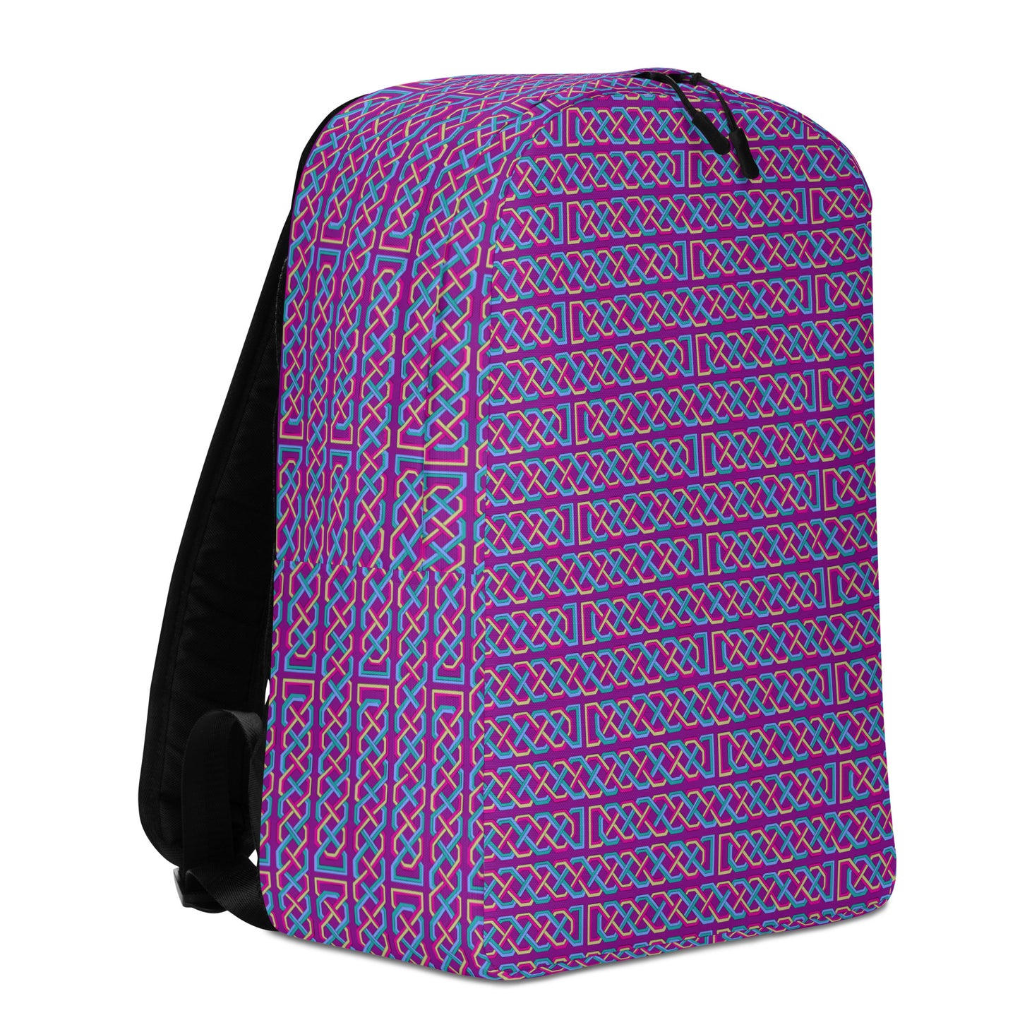 Celtic Knotwork Minimalist Backpack (Pink-Purple)