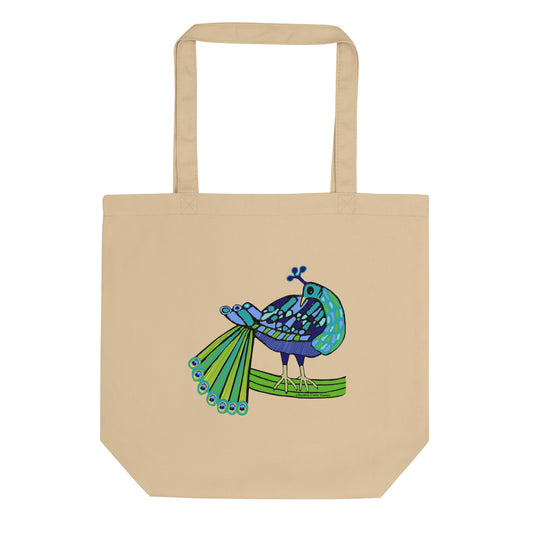 Peacock. Eco Tote Bag