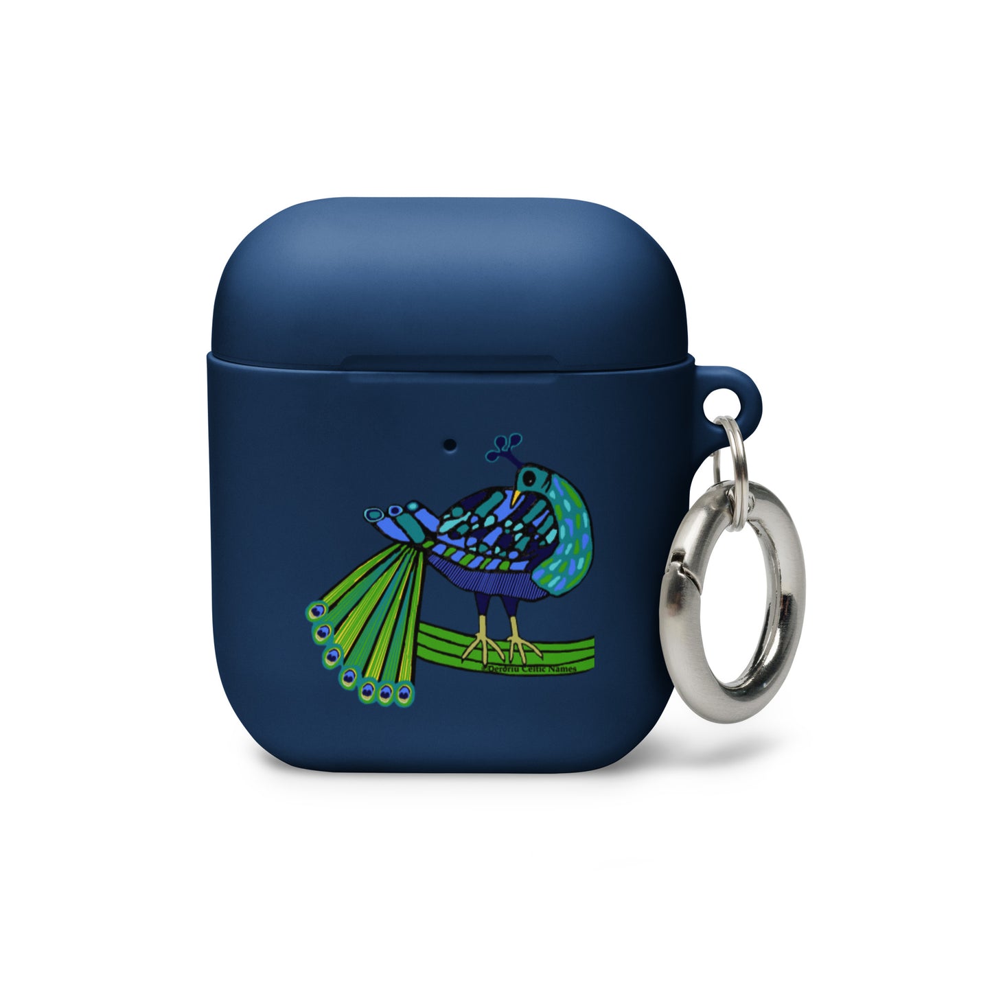 Peacock Design Rubber Case for AirPods®