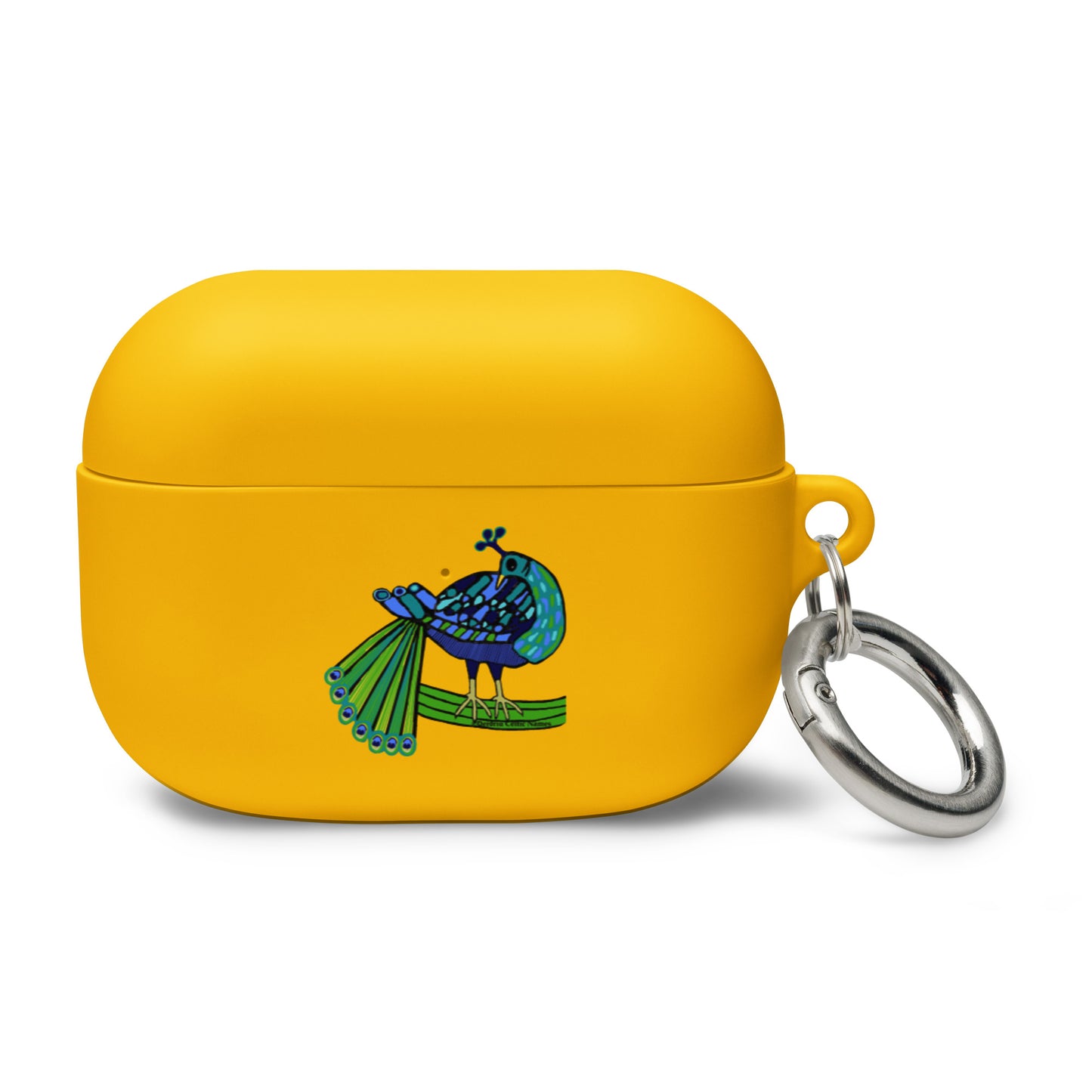 Peacock Design Rubber Case for AirPods®