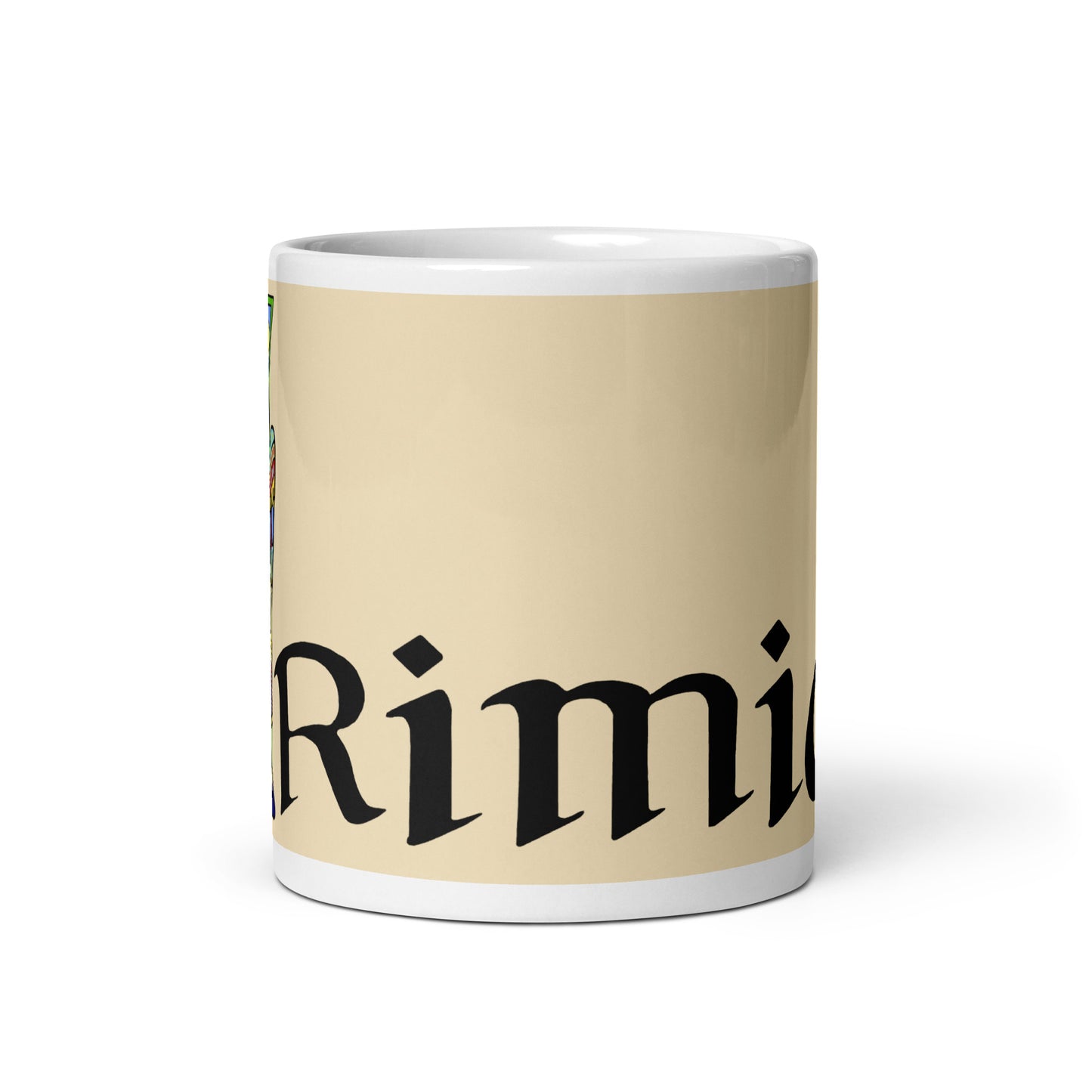 Irimia (Jeremy) - Personalized white glossy mug with Irish name Irimia (Free Shipping)