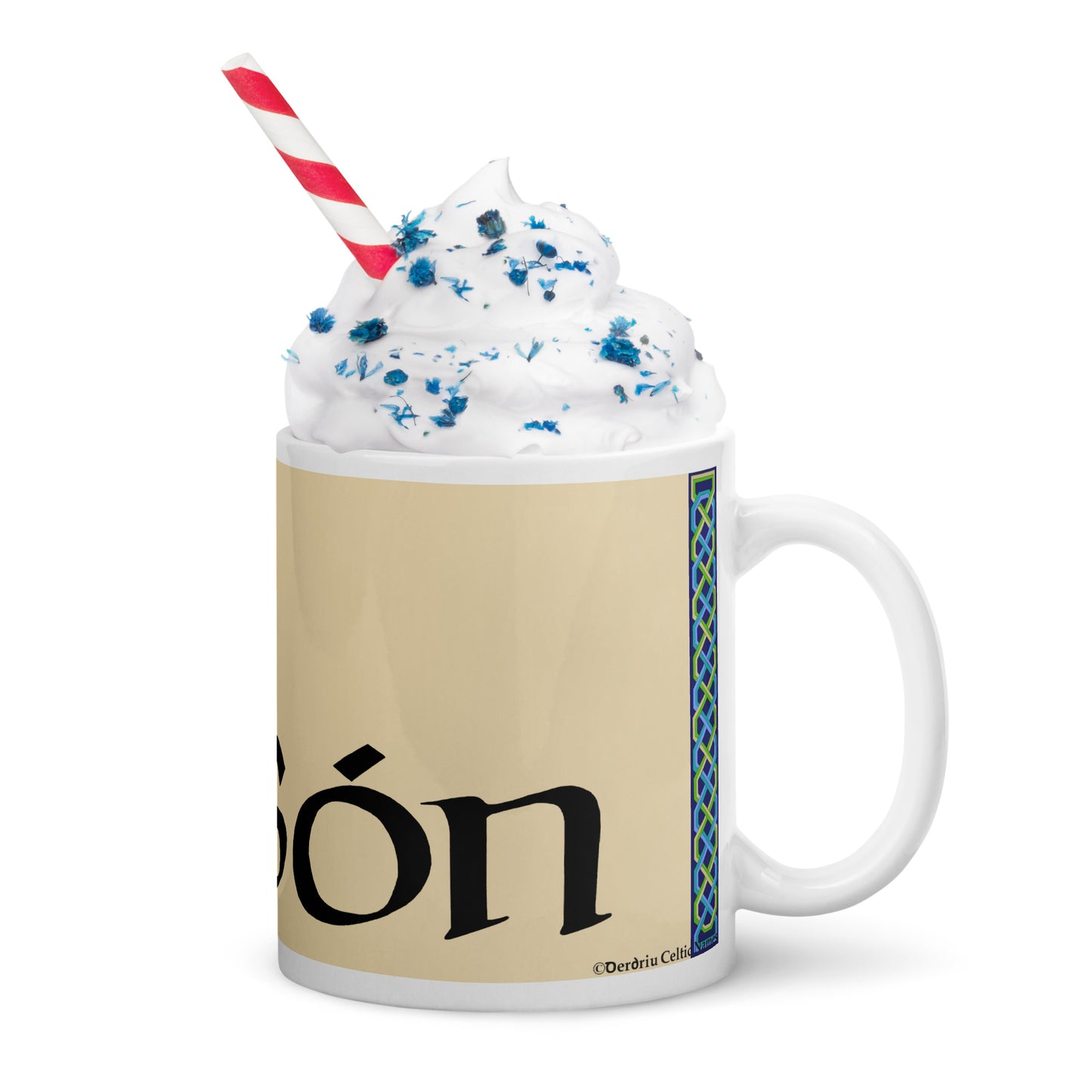 Iasón (Jason) - Personalized white glossy mug with Irish name Iasón (Free Shipping)